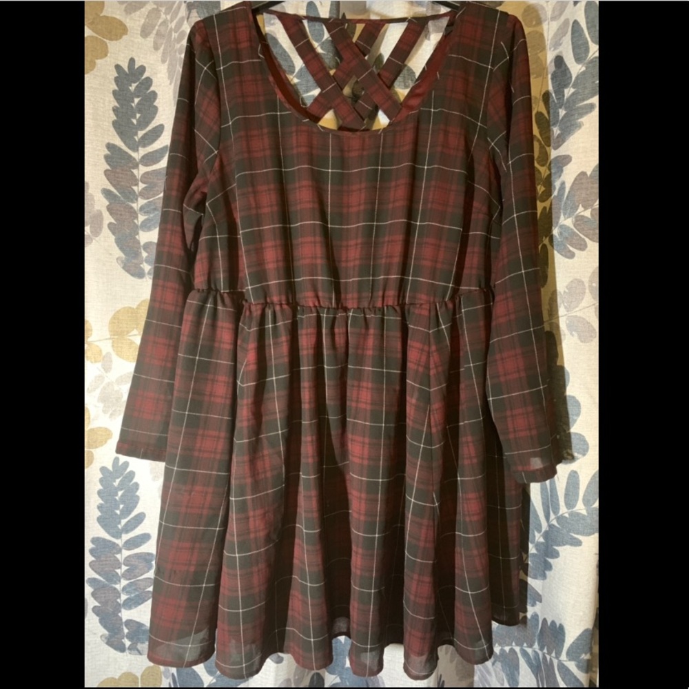 Plaid Dress